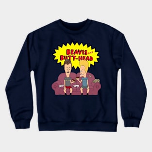 Beavis and Butt-Head, funny design Crewneck Sweatshirt